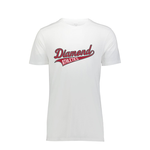 [3066.005.S-LOGO2] Youth Ultra-blend T-Shirt (Youth S, White, Logo 2)