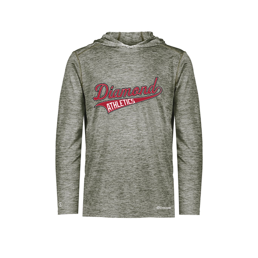 [CUS-DFW-CHGHOOD-PER-LSL-GRY-YS-LOGO2] Youth Charge Hoodie (Youth S, Gray, Logo 2)